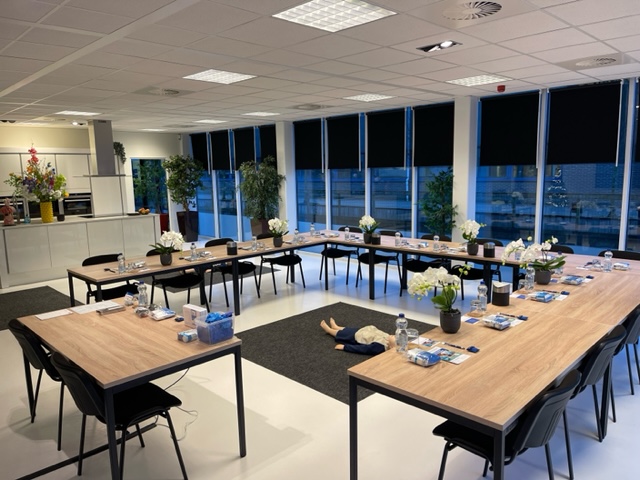 FMTS trainingscentrum in Harmelen — moderne, lichte cursusruimte